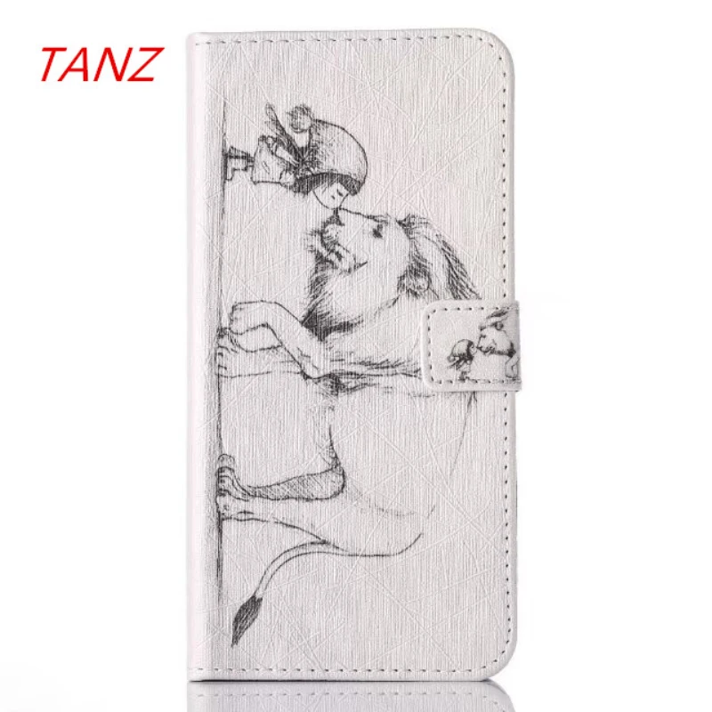 TANZ For Samsung S8 s8plus Case Wallet Leather Protect Phone Shell Flip Cover Galaxy plus TPU | Мобильные телефоны и