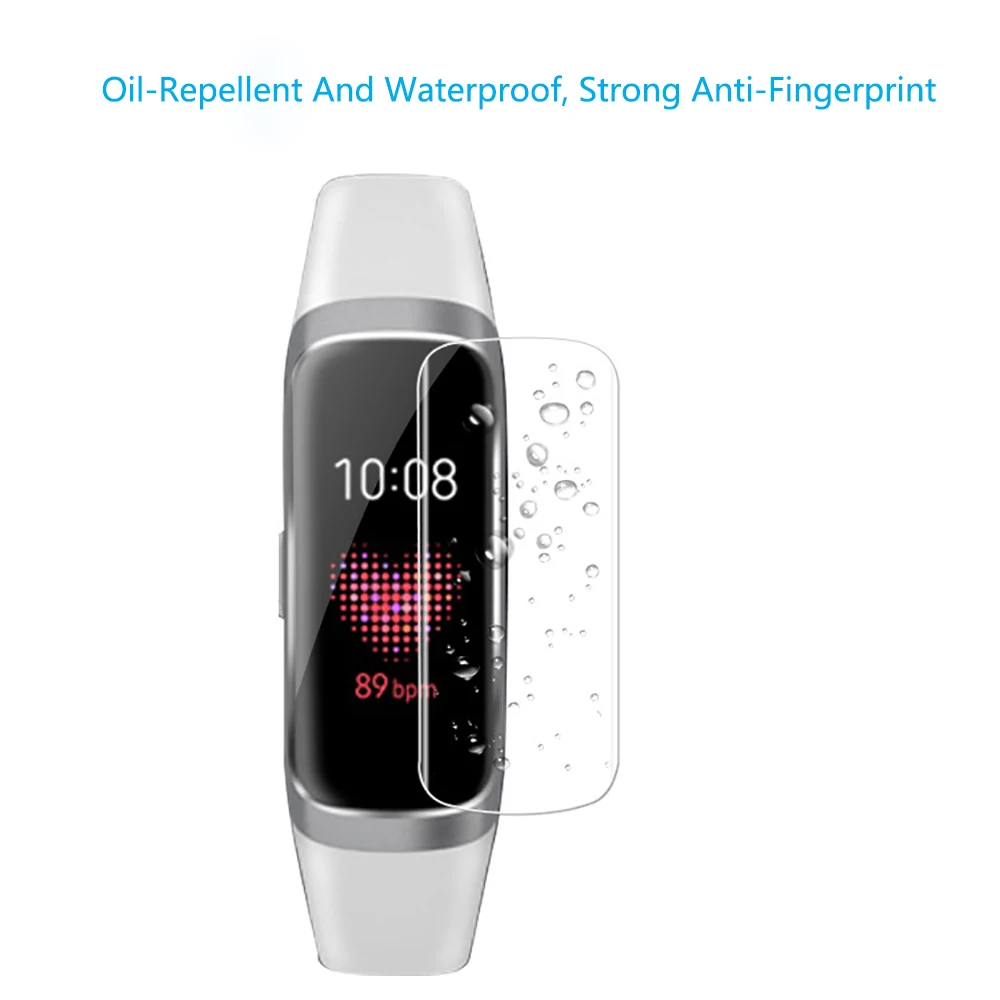 3 шт/лот Анти Царапины мягкая ПЭТ прозрачная защитная пленка для samsung gear Fit R350