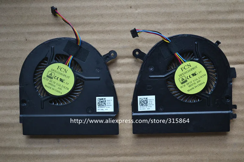 

100% New laptop cpu cooling fan for DELL VOSTRO 5460 V5460 V5470 L&R