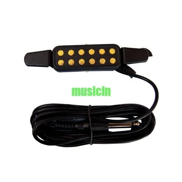 Новая акустическая гитара Микрофон активный звуковое отверстие пикап|soundhole