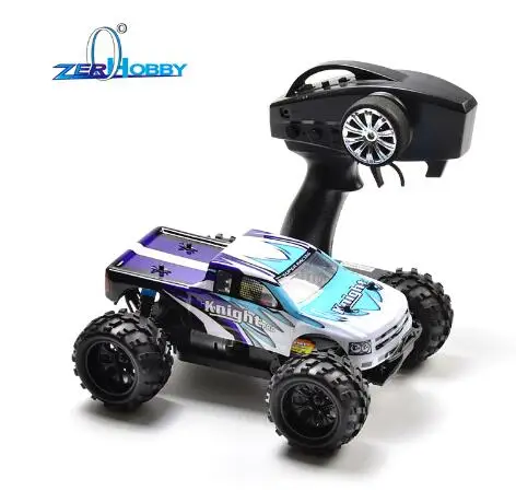 RC автомобиль игрушки HSP KNIGHT PRO 1/18 масштаб EP Профессиональный 4WD внедорожный пульт дистанционного управления MONSTER TRUCK бесщеточный мотор NO. 94806PRO - Цвет: white