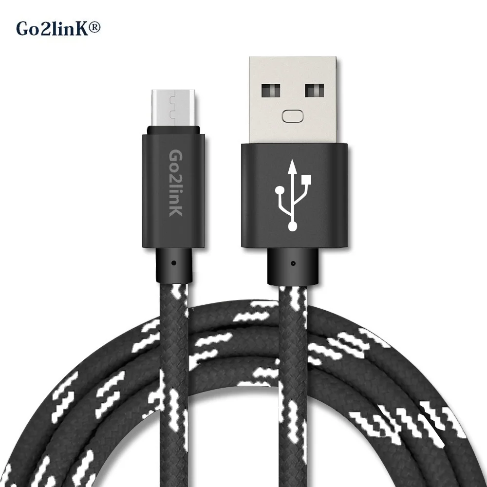 Фото Кабель быстрой зарядки Go2linK 5 В 2 0 А м кабель Type-C USB шикарный нейлоновый