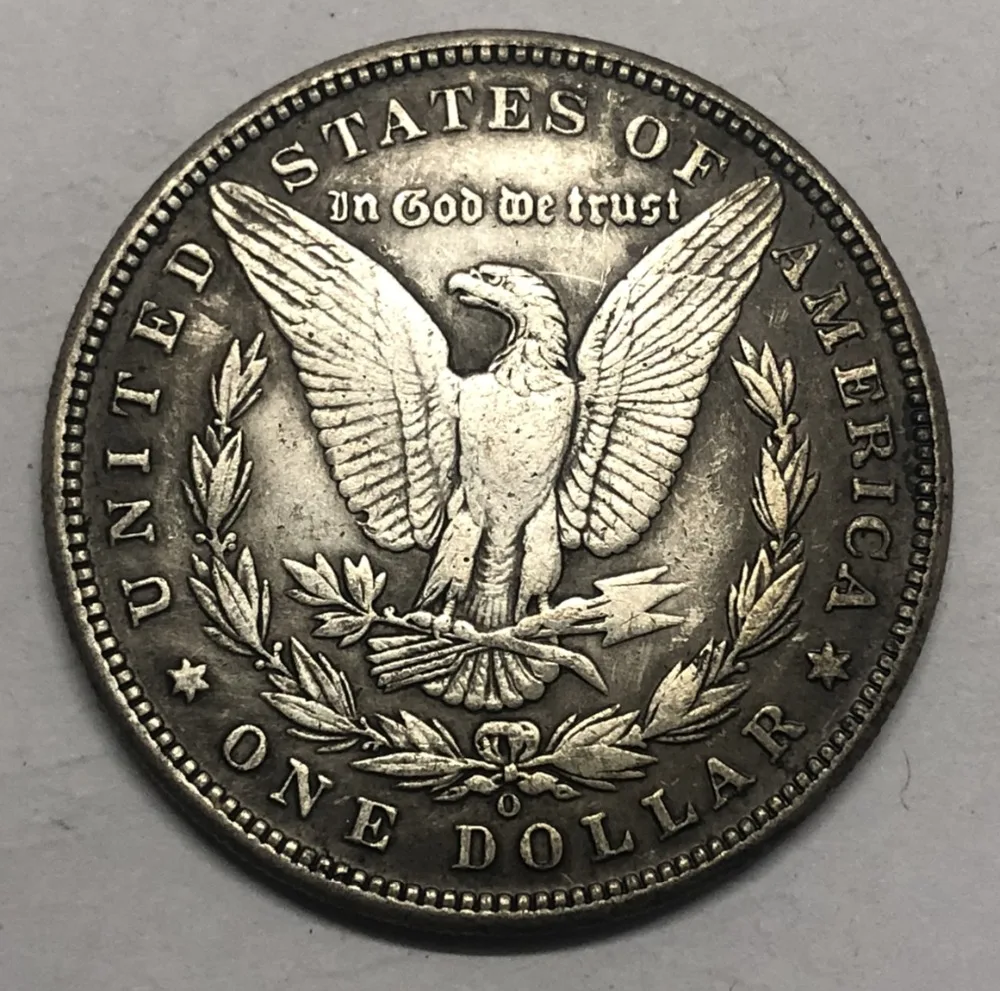 1884 ( P.S.O) Соединенные Штаты Морган один доллар Посеребренная КОПИЯ монета