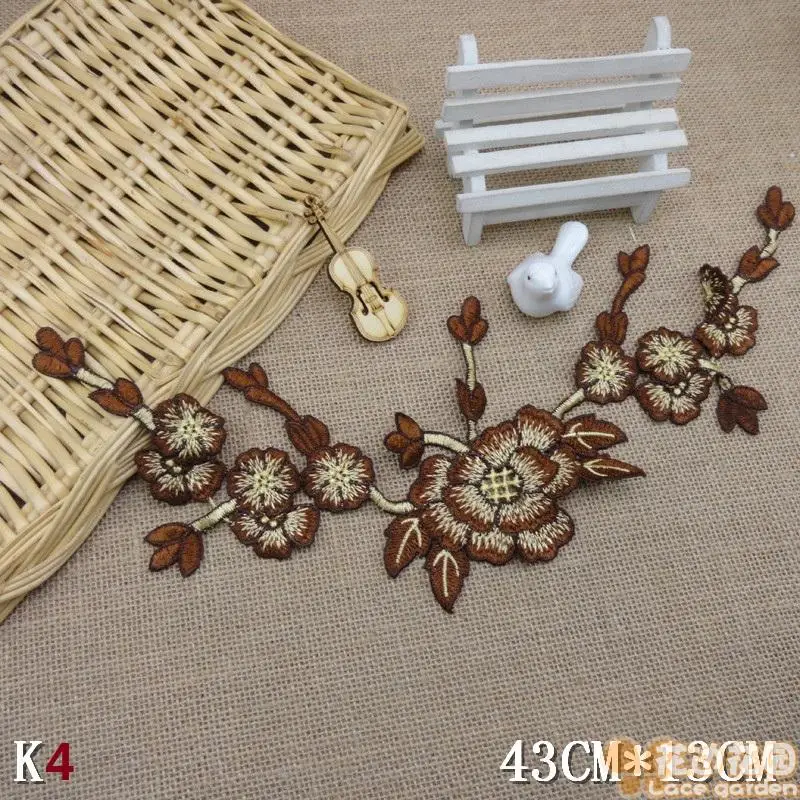 (1 шт./лот) китайский стиль синий зеленый красный коричневый винные патчи для