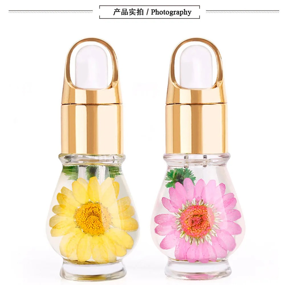 1 шт., базовое масло для ногтей, многофункциональная, смешанный вкус, сушеные цветы, Масло для кутикулы, ручка 15 мл, Уход за ногтями, мягкий безвредный маникюрный набор