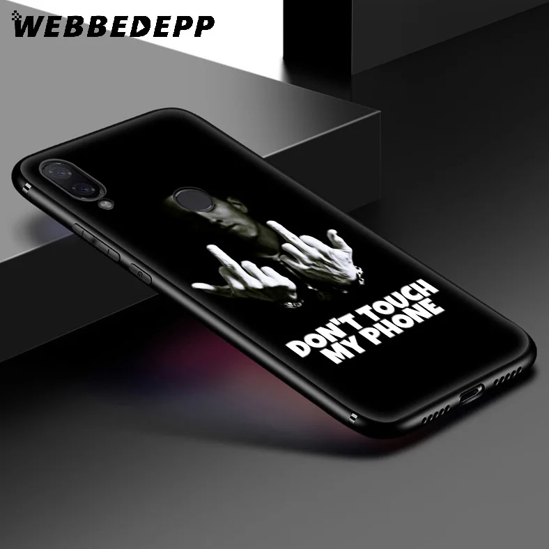 WEBBEDEPP Eminem Rap God Soft Case for Xiaomi Redmi K20 7A 4A 4X 5 5A 6 6A S2 Note 8 4 7 Pro Plus Prime |