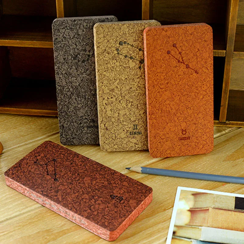 

Simple Notebooks Lovely 12 Constellations Student Small Notepad 72K PU Leather Pocket book Horizontal Line Note Books Plan Gift