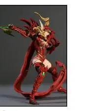 В розничной коробке wow Эльф крови космического аппарата изгой, валира Sanguinar игрушечных пластиковых экшн фигурок из фигура аниме Коллекционная модель игрушки статуя