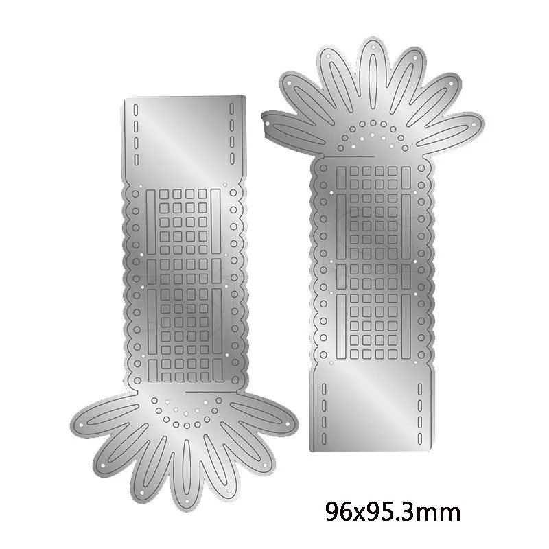 flower Креативные карты пояс крышка выдолбленные металлический прорезной трафарет для окраски для скрапбукинга "сделай сам" фото альбом, декоративные поделки тиснение - Цвет: flower