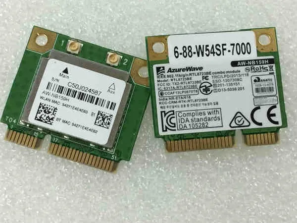 Оптовая продажа AzureWave AW NB159H RTL8723BE Bluetooth 4 0 300 Мбит/с мини PCIe PCI Express Wlan Беспроводной Wi