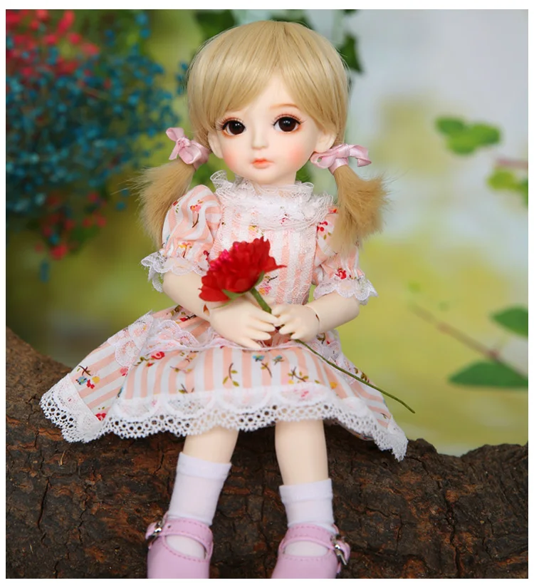 BJD SD Кукла Одежда 1/6 kimi милое и милое платье для YOSD девушка тело YF6 до 20 кукольный наряд аксессуары OUENEIFS