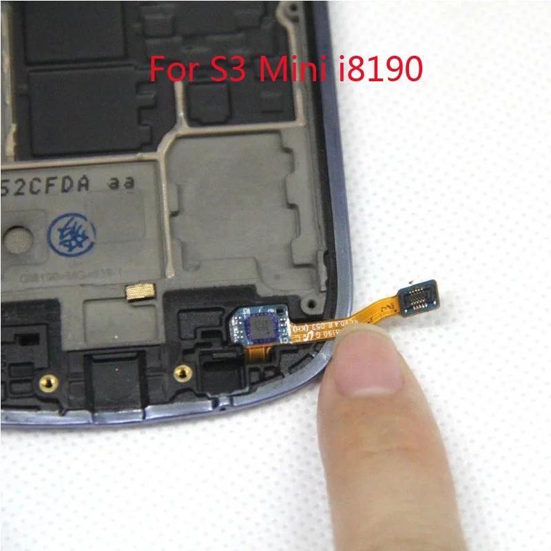 4.3'' For Samsung Galaxy S S3 I9300/S3 Mini i8190 LCD Display Digitizer Screen Touch Panel Assembly With Frame | Мобильные