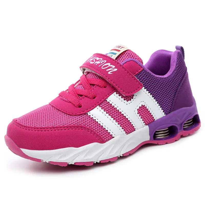 New Design Children Sports Shoes Boys Girls Spring Damping Outsole Slip Patchwork Breathable Kids Sneakers Child Running | Детская