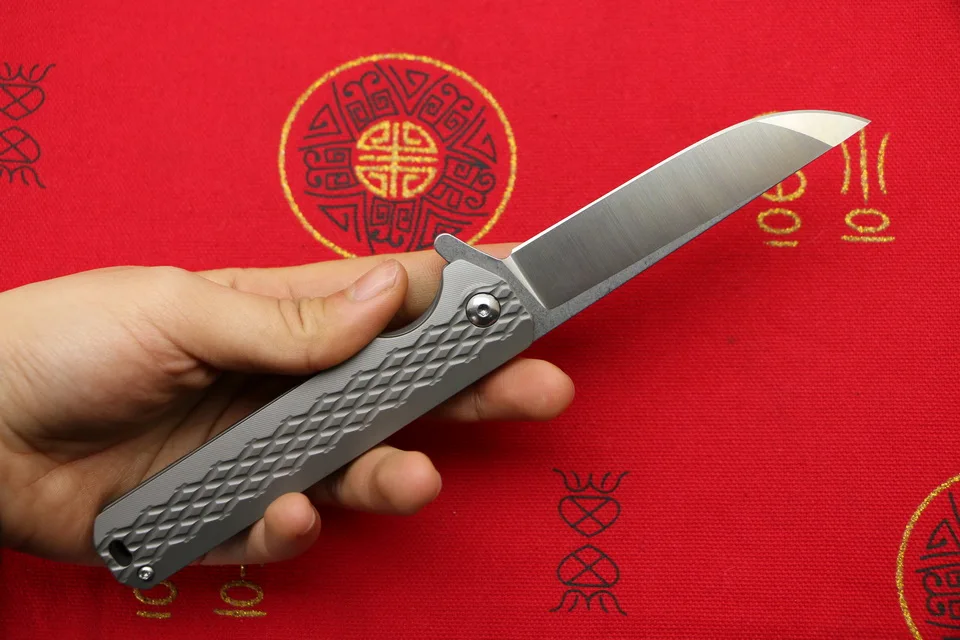 LOVOCOO A08 9cr18mov лезвие titanium ручка Флиппер складной нож для отдыха на открытом воздухе, для кемпинга, охоты, карманный тактический фрукты Ножи EDC инструменты
