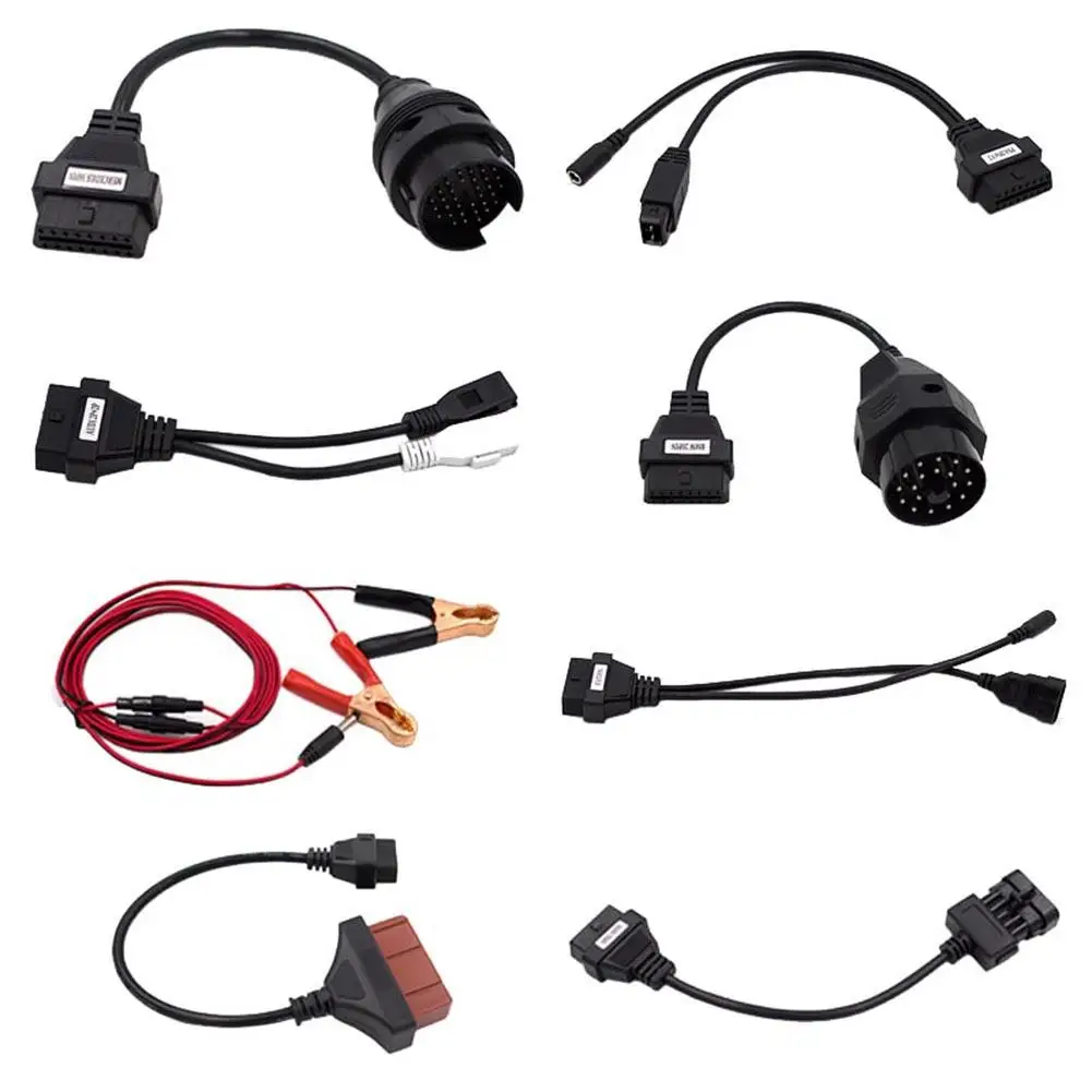 8 шт. автомобильные кабели OBD OBD2 полный комплект для TCS CDP Pro Plus диагностический