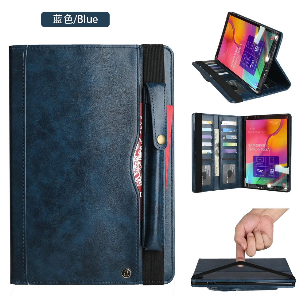 Флип-подставка кожаный магнитный умный держатель для карандашей Funda Capa Cover Coque Case