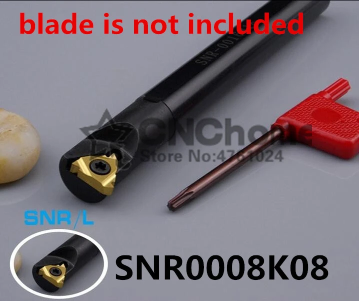 SNR0008K08, резьбовой токарный инструмент, Заводская розетка s, пена, Расточная штанга, cnc, машина, заводская розетка