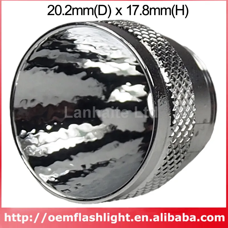 Алюминиевый отражатель для Cree XP G 20 2 мм (D) x 17 8 (H)|aluminum tape|aluminum reflectorreflector |