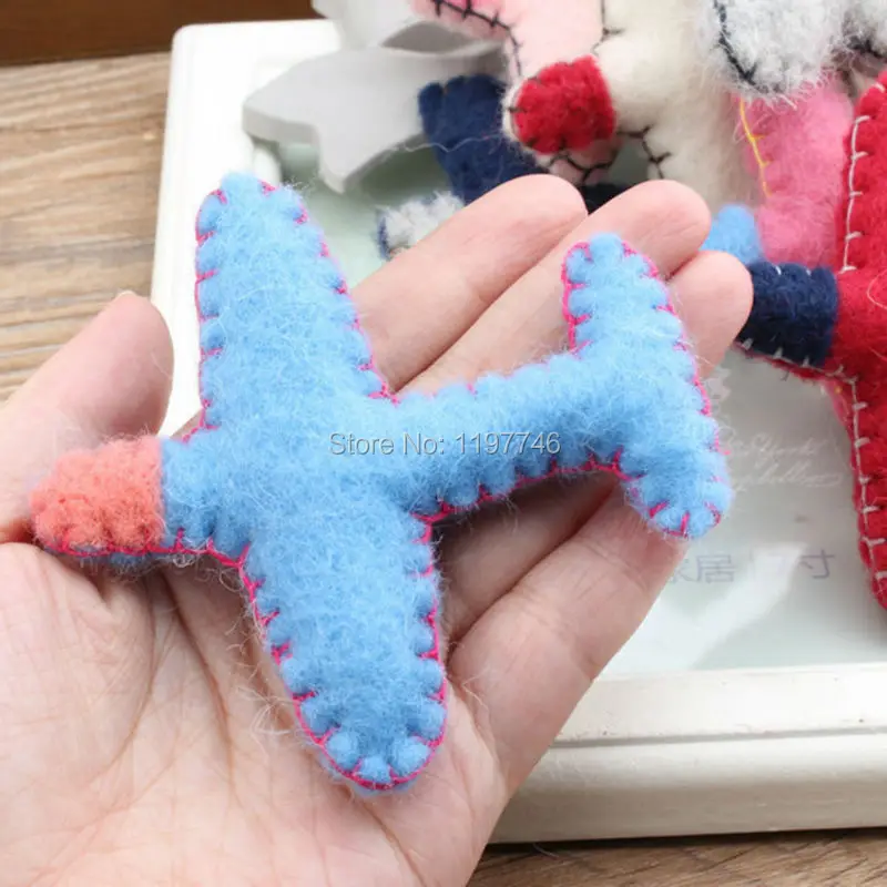 3 шт. Детская Брошь для волос из 100% шерсти