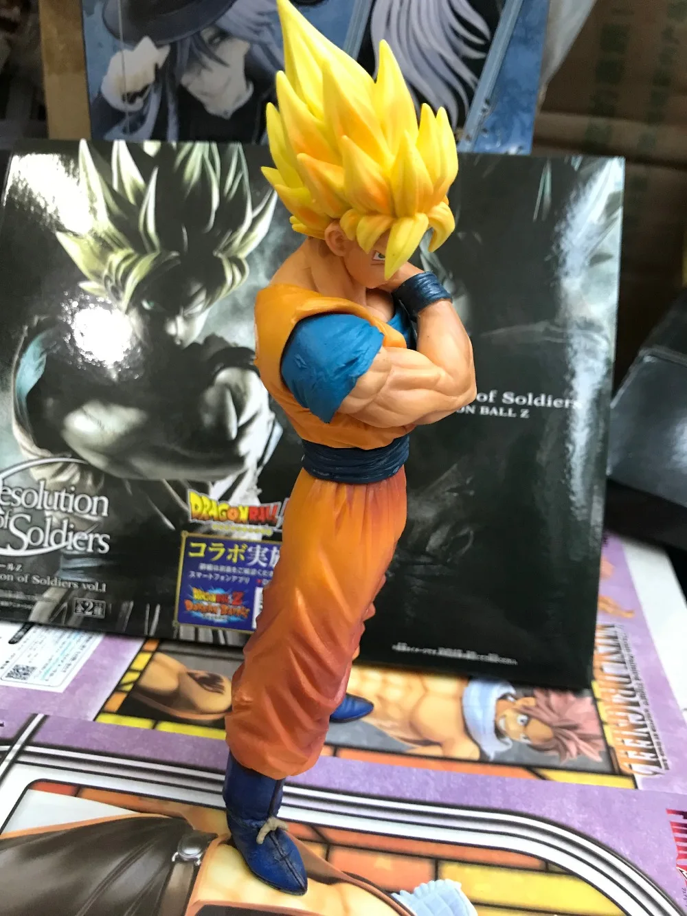 22 см Dragon Ball Z Goku фигурка ПВХ Коллекционная модель игрушки brinquedos для