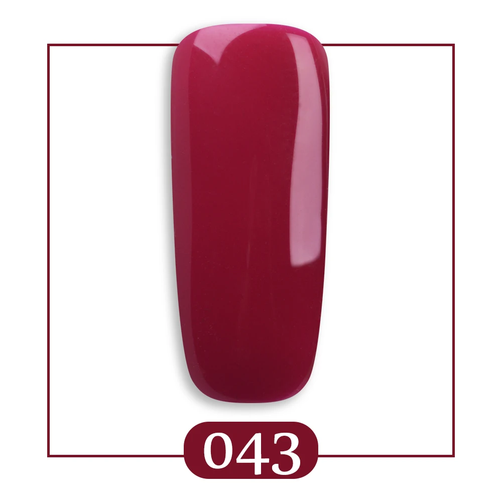 RS ногтей 15 мл vernis Полупостоянный 308 цветов УФ гель лак для ногтей смола Светодиодная лампа маникюр esmalte permanente гель лак(1 - Цвет: 043