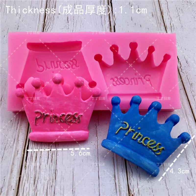 

Crown Silicone Mold Cake Border Decoration Moulds Fondant Chocolate Sugarcraft Mould Cake Decorating Tools Baking Accessories