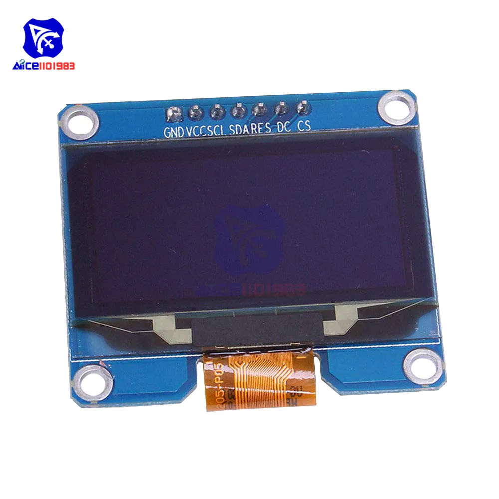 1,5" 7PIN OLED дисплей модуль SSD1309 SPD0301 для SSD1306 SPI IIC igc интерфейс 12864 OLED экран 3,3-5 в для Arduino AVR STM32