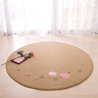 rose carpet floor mats swivel chair cushion computer home porch door rug bedside can be hand washed