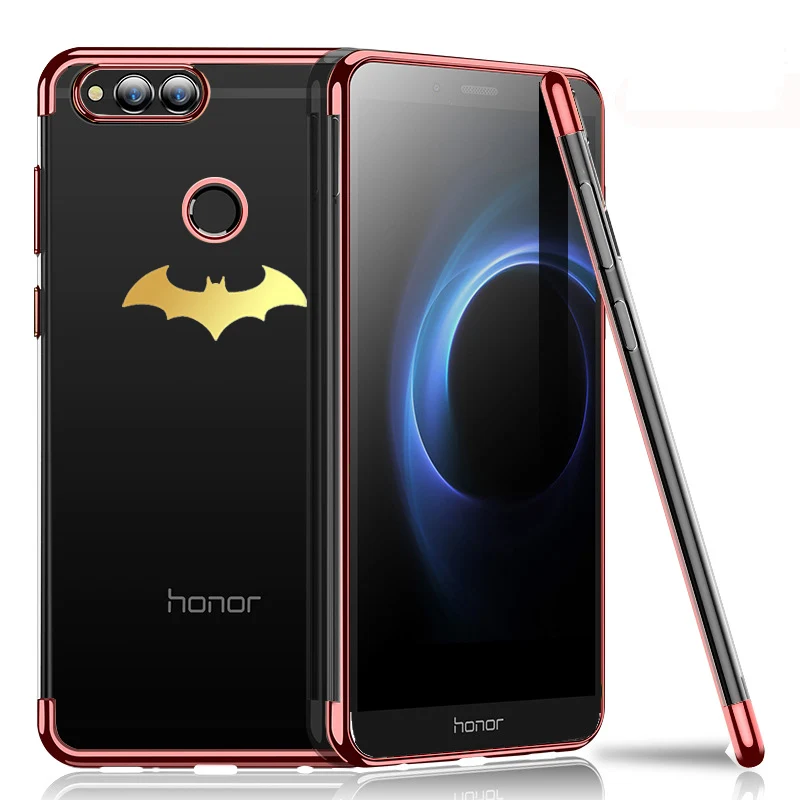 Роскошный мягкий ТПУ чехол для huawei Honor 10 Lite Honor 9 Lite Honor 8X Honor 9X Pro Coque чехол для huawei P20 Lite Pro Huawei P30 Lite Pro Huawei P10 Lite P Smart Plus чехол - Цвет: Transparen Rose Gold