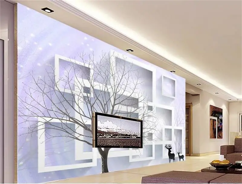 Настенные 3D обои для комнаты фотообои на заказ из нетканого материала с