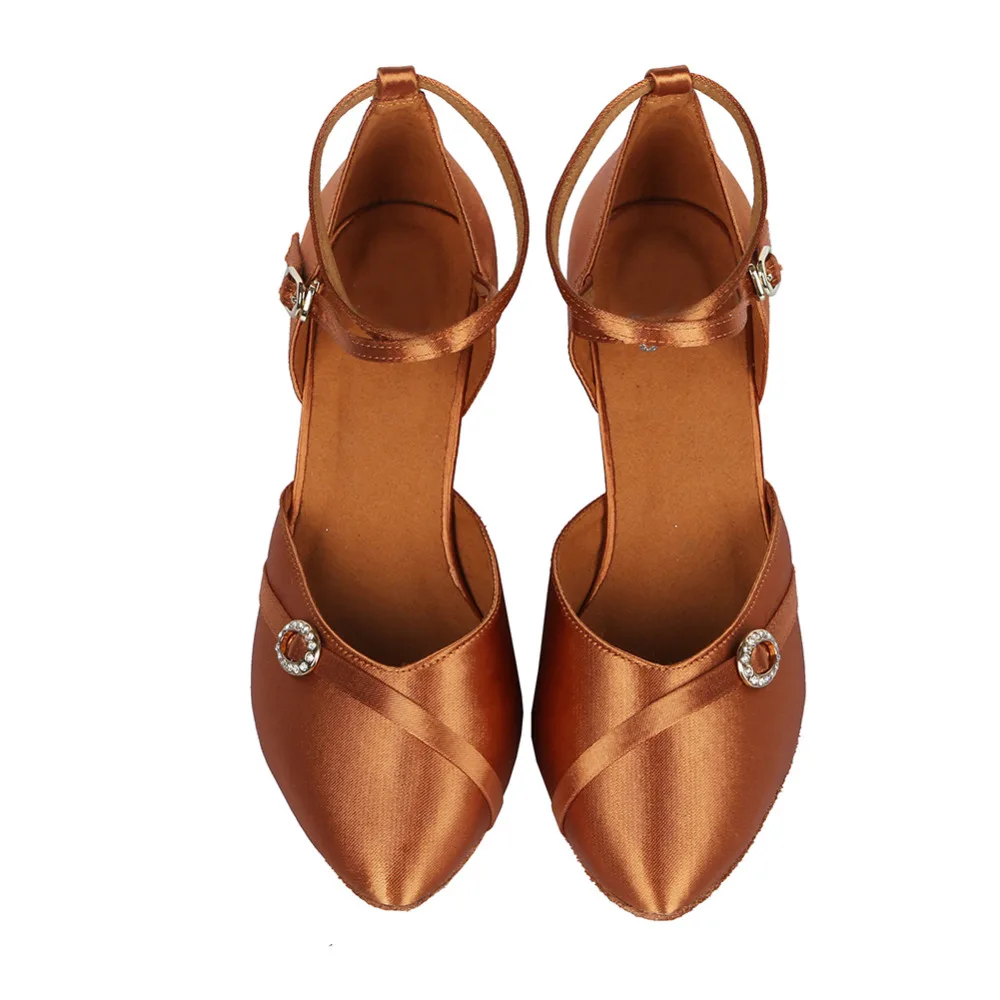 Профессиональный Закрытый Носок современный Обувь для танцев кожа Костюмы