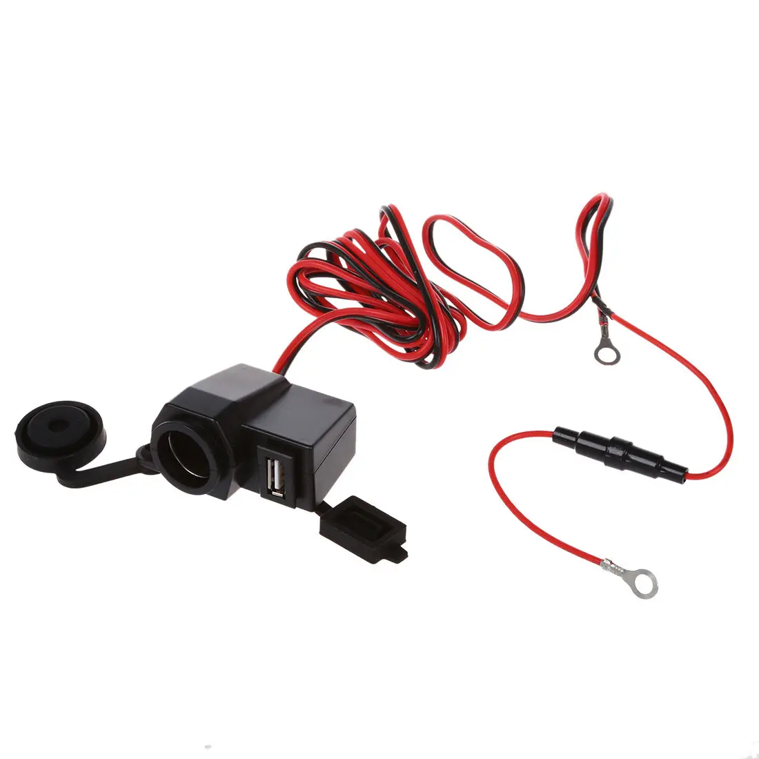 Авто Etanche Prise Allume Cigare DC 12V 1A USB 5V адаптер для Moto voiture Chargeur|prise allume cigare|12v usb 1aprise cigare |