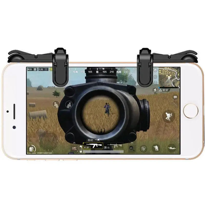 Для PUBG Knives Out контроллер для мобильных игр пусковая кнопка стрельбы L1R1 Samsung iPhone