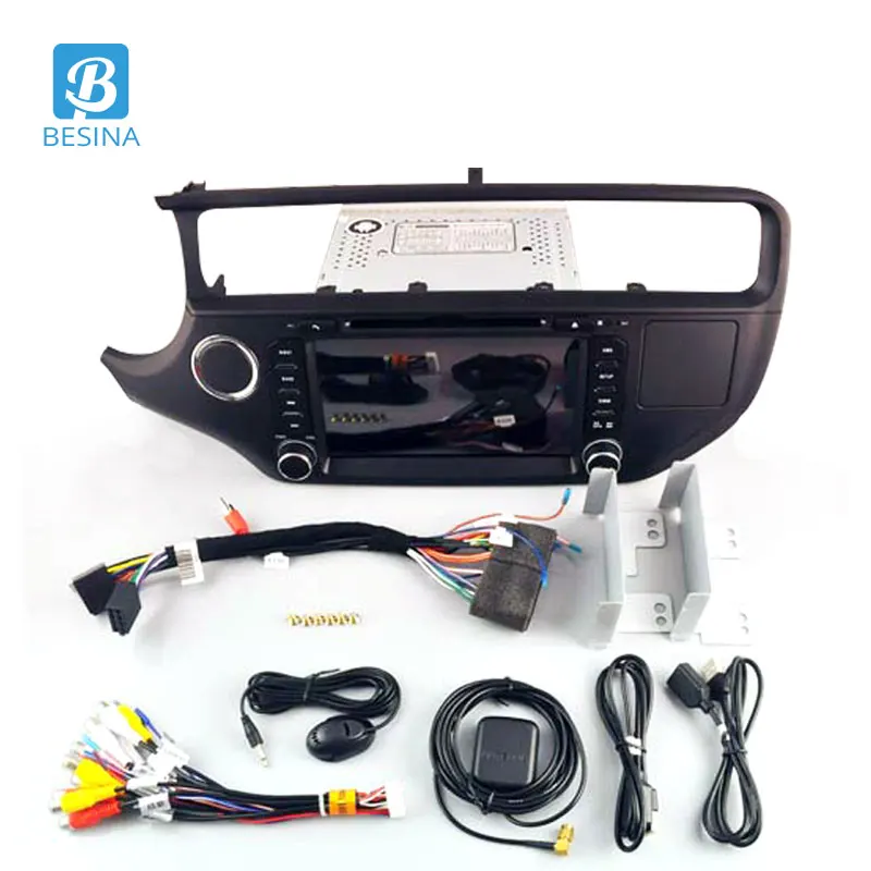 Besina Android 9 0 Автомобильный DVD плеер для KIA Rio K3 2015 2016 GPS навигация Wifi Мультимедиа 2 Din