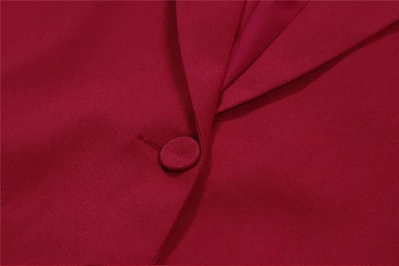 Женские Брючные костюмы женский смокинг комплект из 2 предметов (пиджак + брюки)