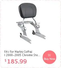 Мотоцикл передний драйвер Rider Сисси Бар спинки Pad подходит для Harley Touring FLHX Fat boy Softail Electra Glide 07-19 для индийских