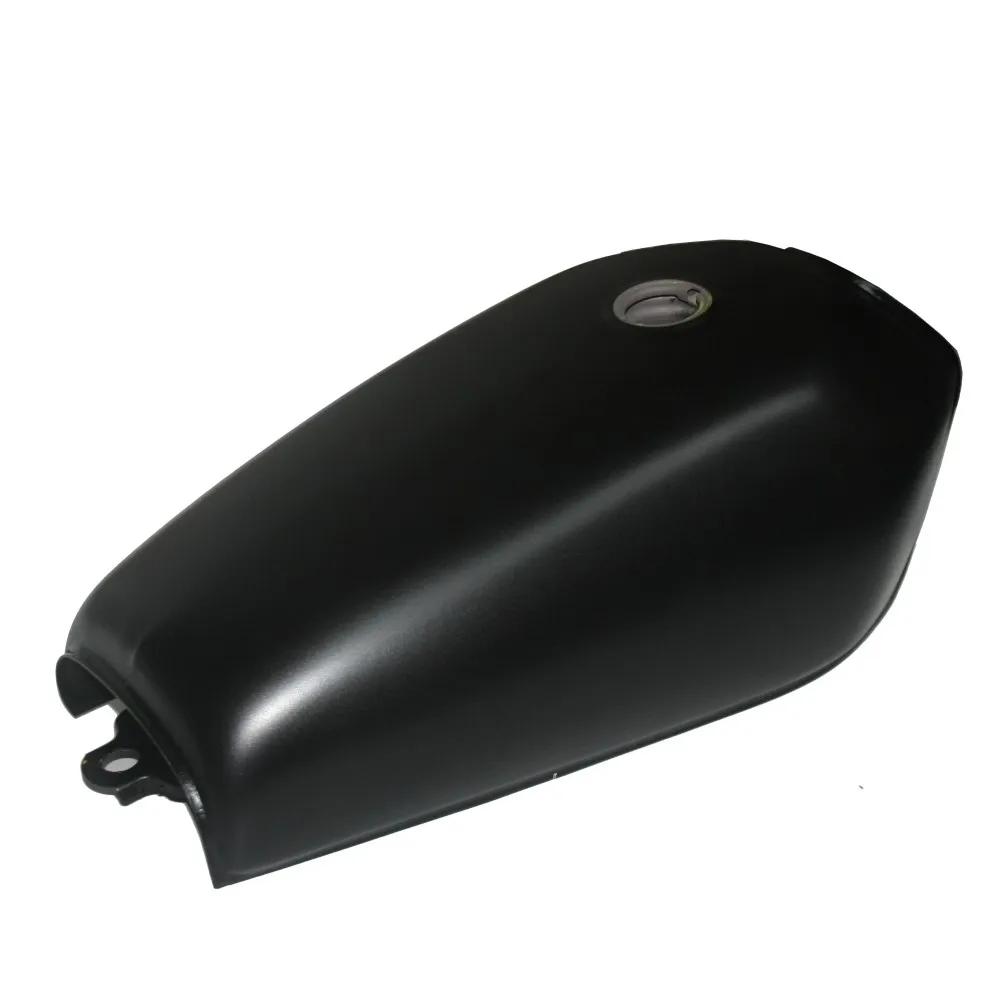 Мотоциклетный 9 л черный Cafe Racer топливный Бензобак Универсальный с толстой