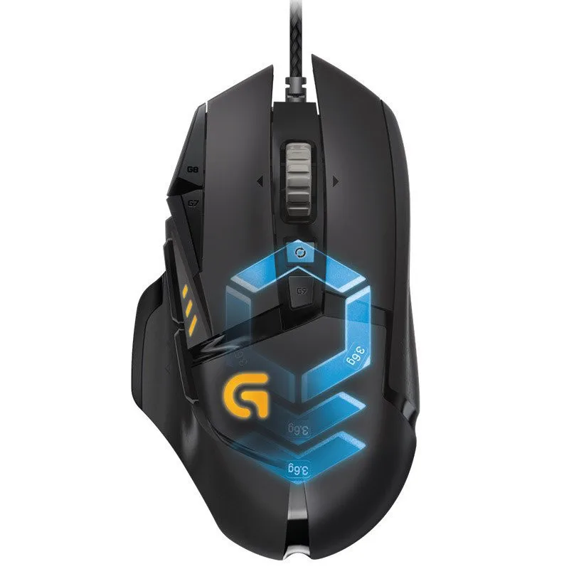 G502 RGB MOUSE Беспроводная игровая мышь для игр, профессиональная игровая мышь для E-sports - Цвет: G502 RGB MOUSE