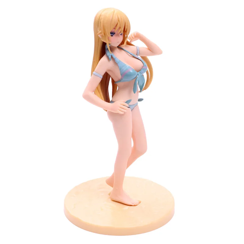 Shokugeki No Soma Nakiri Erina Япония Аниме фигурки игрушки купальник Ver фигурку 20 см ПВХ