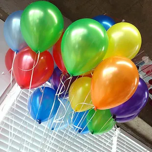100 шт./лот свадебные украшения Nicro латексные воздушные шары надувные с днем