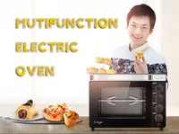 32l household baking oven multi functional electric oven cake bread enameled oven with big capacity crtf32k