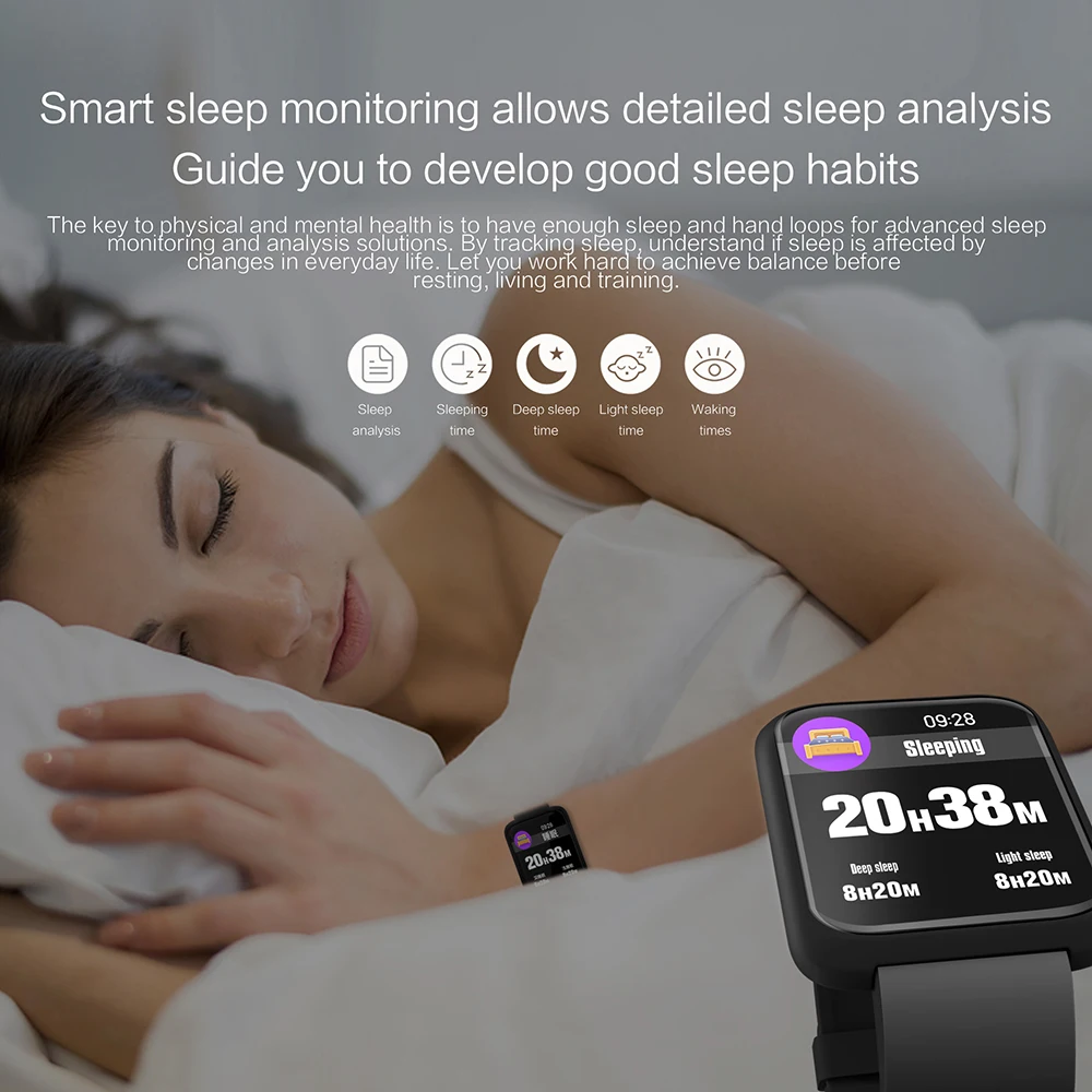 LEMFO профессиональный спортивный фитнес-браслет Здоровый смарт-браслет кровяное