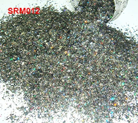 30Gram SRM012 Голографический лазер, 12 цветов, устойчивый к растворению блеск, майларовый осколок для лака для ногтей, художественные тени для век, косметика, сделай сам, ремесло, украшение - Цвет: 30Gram SRM012