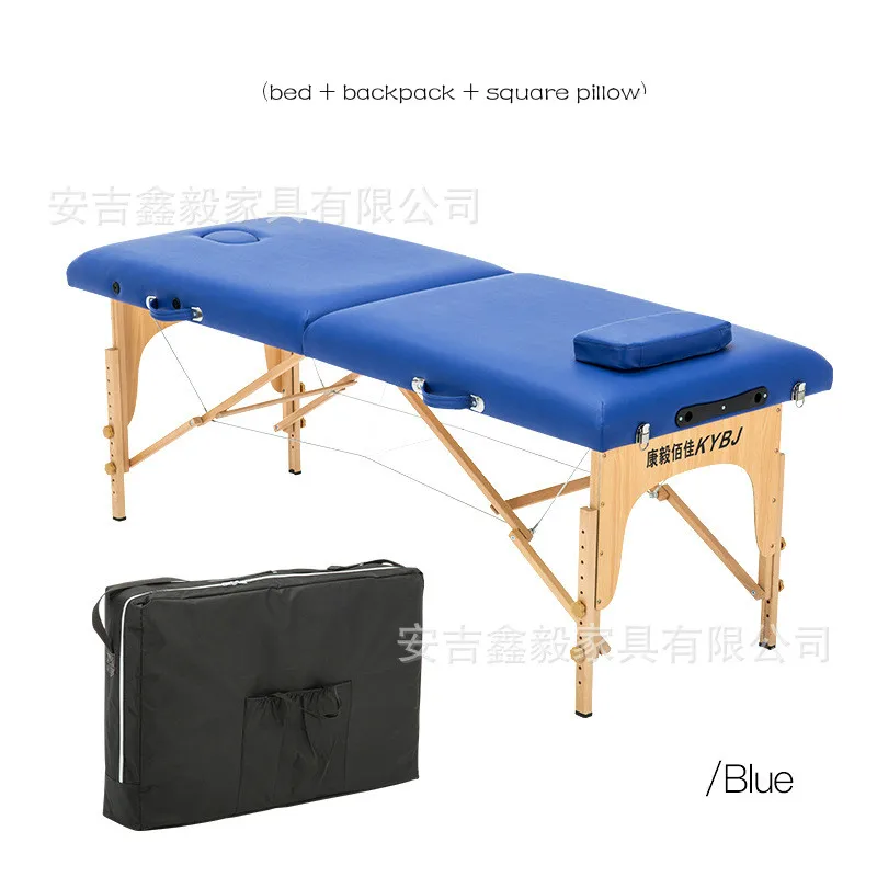 F(Backpack pillow) 27 секций 185см 70 см легкий портативный массажный стол диван кровать плинтус терапия тату салон Рейки Исцеление шведский массаж 15 кг - Цвет: F(Backpack pillow)