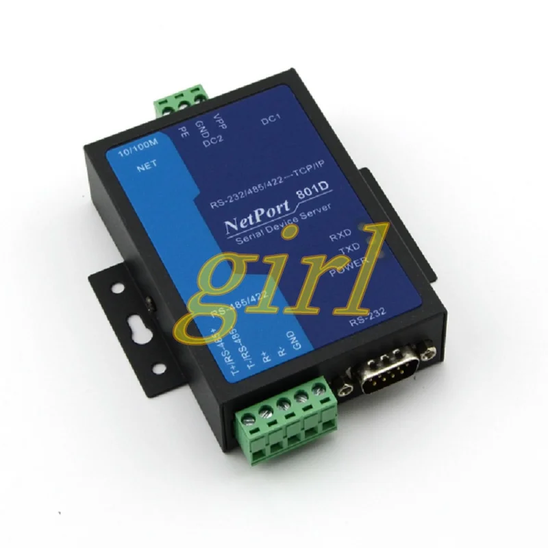 Промышленный последовательный порт сервера MODBUS шлюз RS485 422 и 232 в Ethernet модуль
