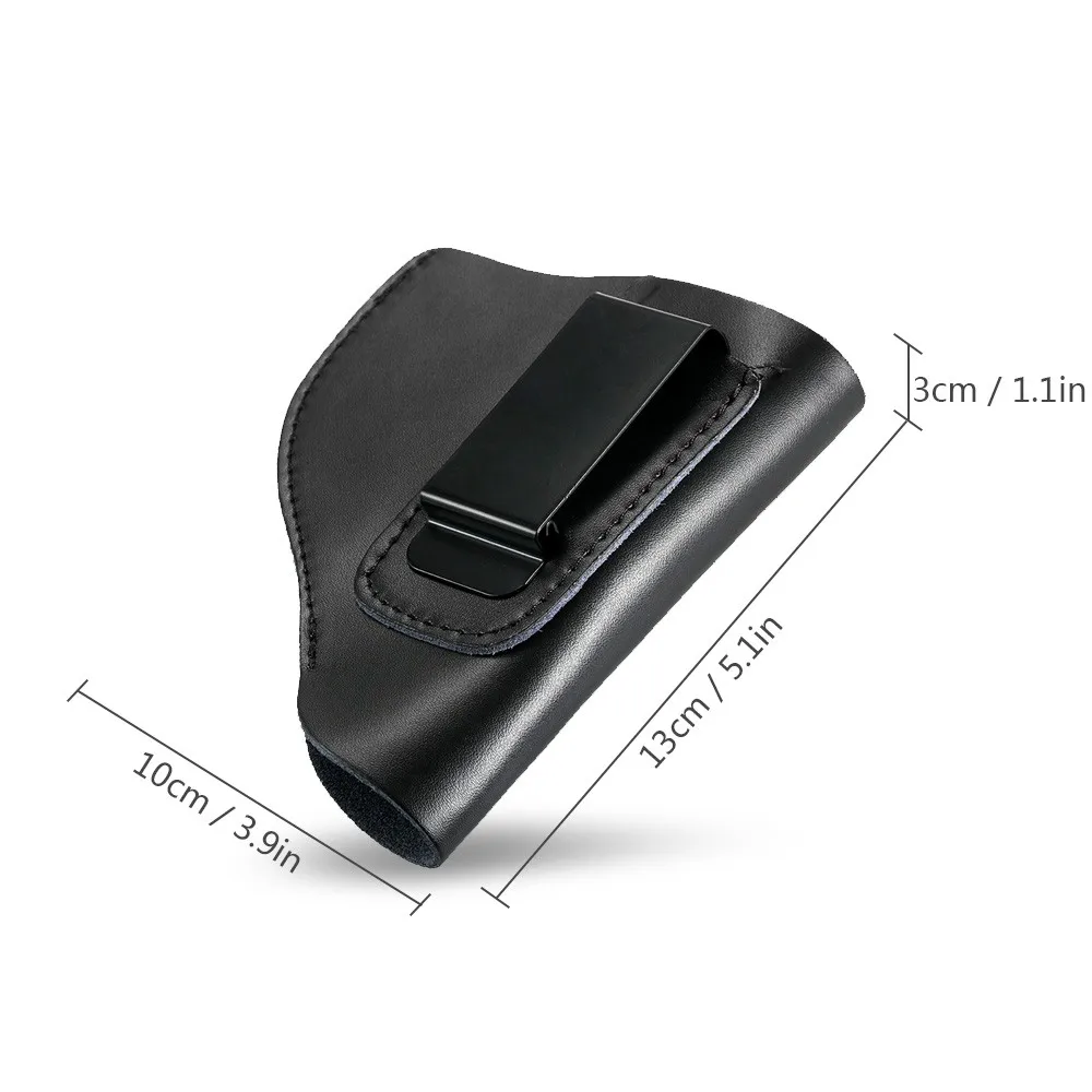 Левый портативный легкий охотничий держатель шасси сумка кожаная кобура для