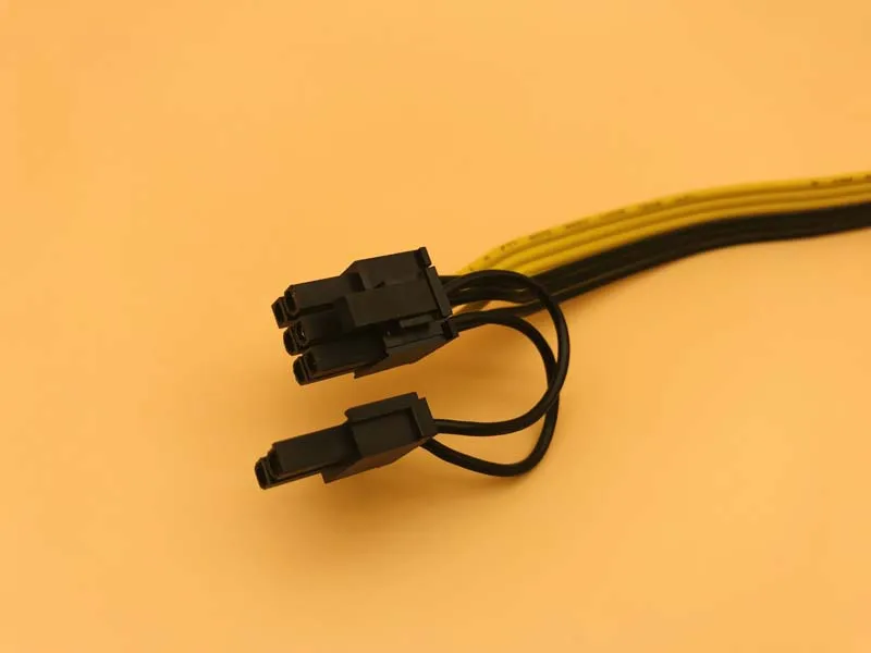 PCI e GPU 6Pin до 8pin 6 + 2 Pin Кабель питания PCIe графическая видеокарта 8 pin папа контактный
