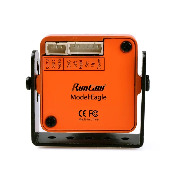 Clearance RunCam Eagle 800TVL Global WDR FOV 130 4:3 16:9 FPV Camera 5-22 VDC Orange | Игрушки и хобби