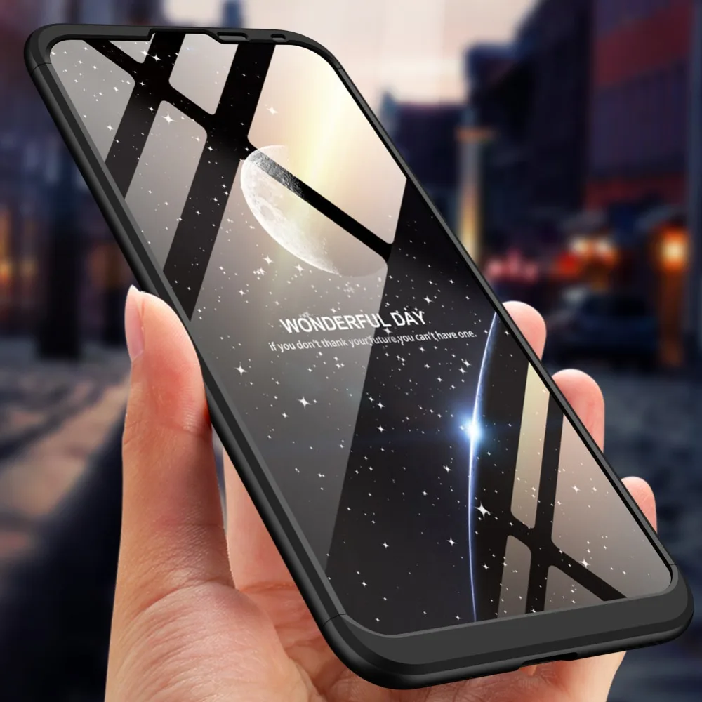 Huawei Y7 чехол Роскошный 360 градусов Полный Матовый каплевидный задний чехол s для huawei Y7 Pro DUB-LX1 DUB-LX2 Y7 Prime