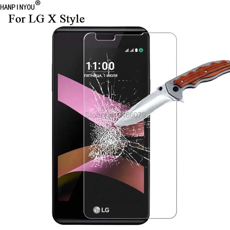Защитное стекло, закаленное стекло 9H 2.5D для LG X Style K200 K200DS 5,0